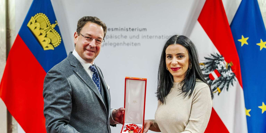 Auszeichnung Dominique Hasler