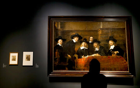 BRITAIN REMBRANDT EXHIBITION