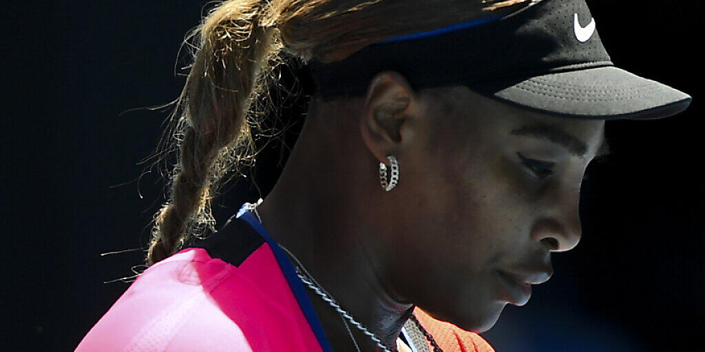 Serena Williams ging die ersten Aufgaben in Melbourne äusserst konzentriert an