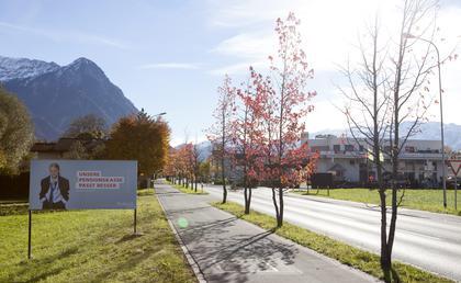 Plakatstelle in Triesen