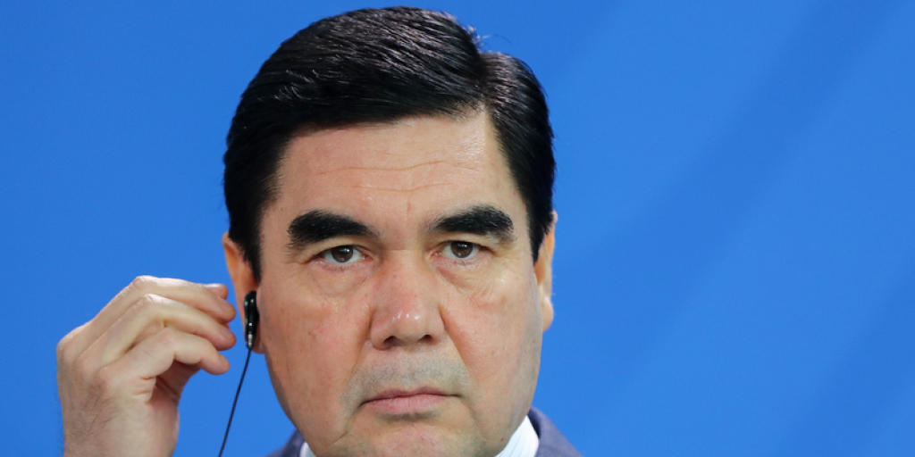 Ist auch Regierungs- und Armeechef und kontrolliert Medien und Zivilgesellschaft: Der Präsident Turkmenistans, Gurbanguly Berdimuhamedow. (Archiv)
