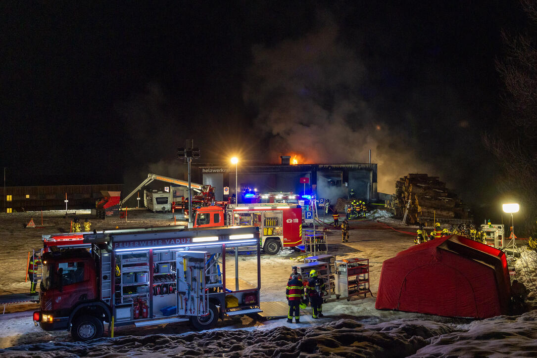 Brand Heizwerk Malbun (16.12.2025)