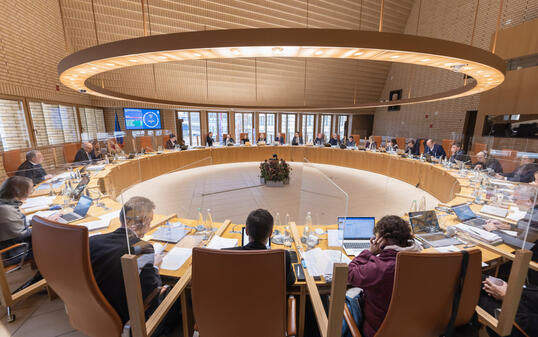 Liechtensteiner Landtag in Vaduz