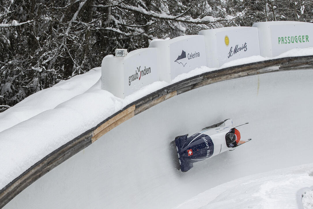 Junioren-WM 2er Bob in St. Moritz