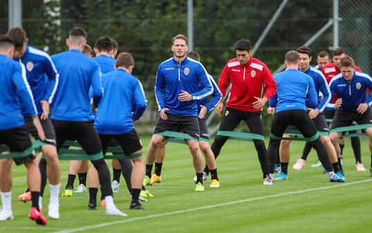 Liechtenstein Fussball LFV Training Natinalmannschaft