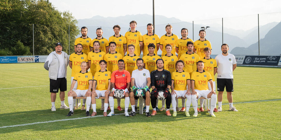 Der Kader zur neuen Saison des FC Triesenbergs.