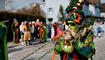 Fasnachtsumzug in Oberriet, St. Gallen, SG, Schweiz.