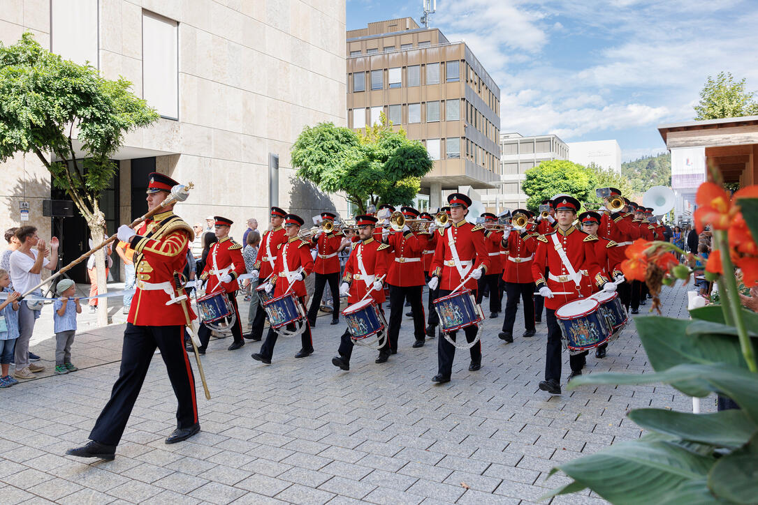 Princely Tattoo Parade in Vaduz