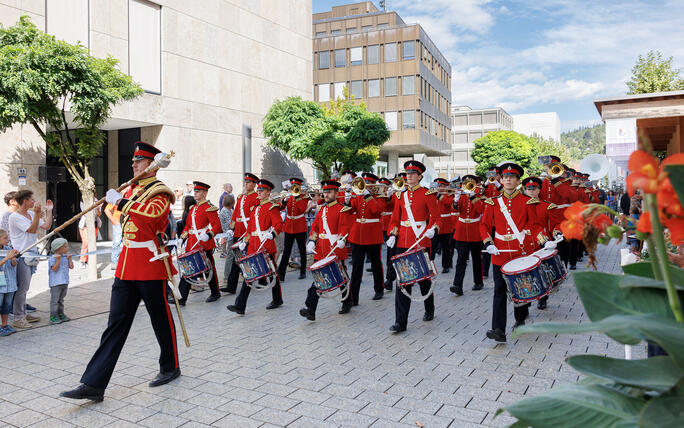 Princely Tattoo Parade in Vaduz