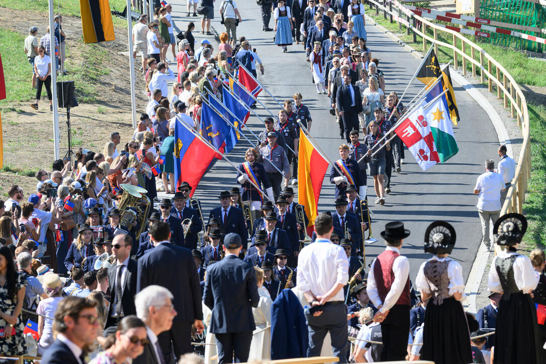 Staatsfeiertag 2026: Staatsakt auf der Schlosswiese (15.08.2026)