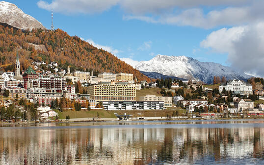 So h&auml;tte das Hotel-und Klinik-Projekt der ITW in St. Moritz ausgesehen.