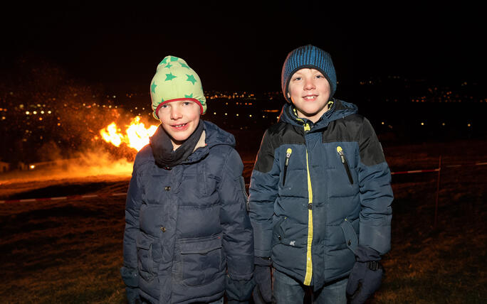 Funkensonntag in Balzers