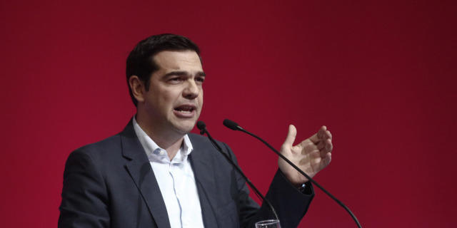Der Chef der Linkspartei Syriza, Alexis Tsipras (Archiv)