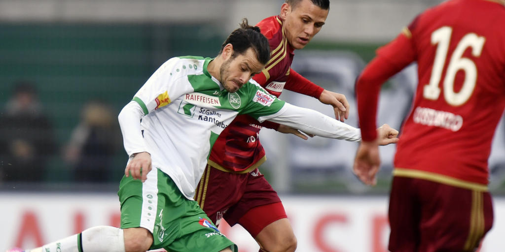 St. Gallens Heimkehrer Tranquillo Barnetta beschäftigt die Vaduzer Abwehr