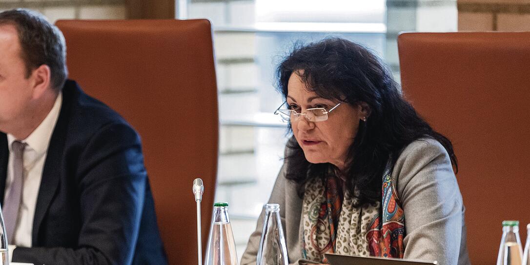 Dank der VU-Abgeordneten Violanda Lanter gab es im Landtag erstmals Informationen von staatlicher Seite zur Anklage gegen den Ruggeller Pfarrer. Bild: Daniel Schwendener Dank der VU-Abgeordneten Violanda Lanter gab es im Landtag erstmals Informationen von staatlicher Seite zur Anklage gegen den Ruggeller Pfarrer. Bild: Daniel Schwendener