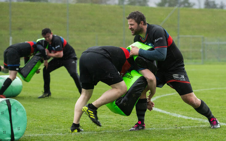 Trainingsbesuch bei Liechtenstein Rugby