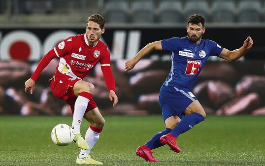 FUSSBALL, SUPER LEAGUE, NATIONALLIGA A, MEISTERSCHAFT 2019/20, FC THUN, FC LUZERN, FCL,