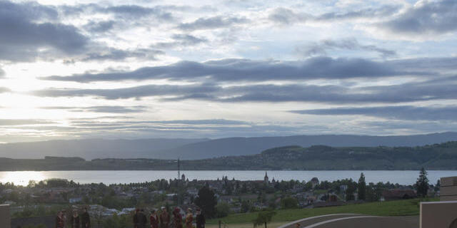 Szene aus "1476", oberhalb von Murten im Mai 2014