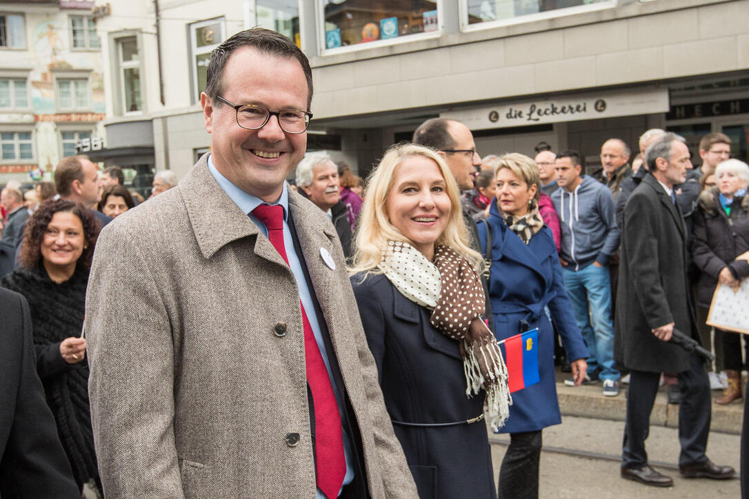 OLMA Festumzug durch die Stadt St. Gallen