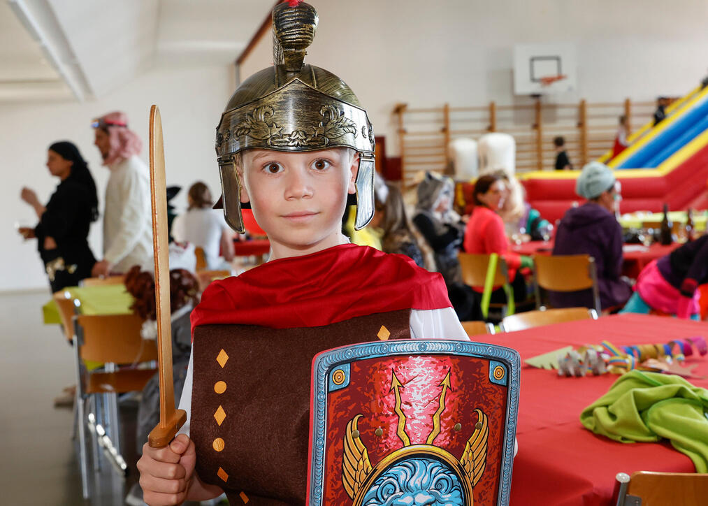 Kinderfasnacht in Schellenberg.