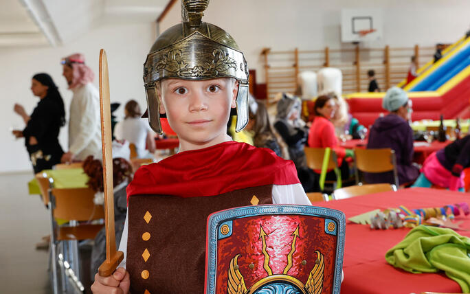Kinderfasnacht in Schellenberg.