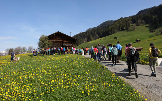 9. Sagenfest mit Sagenwanderung, Triesenberg,