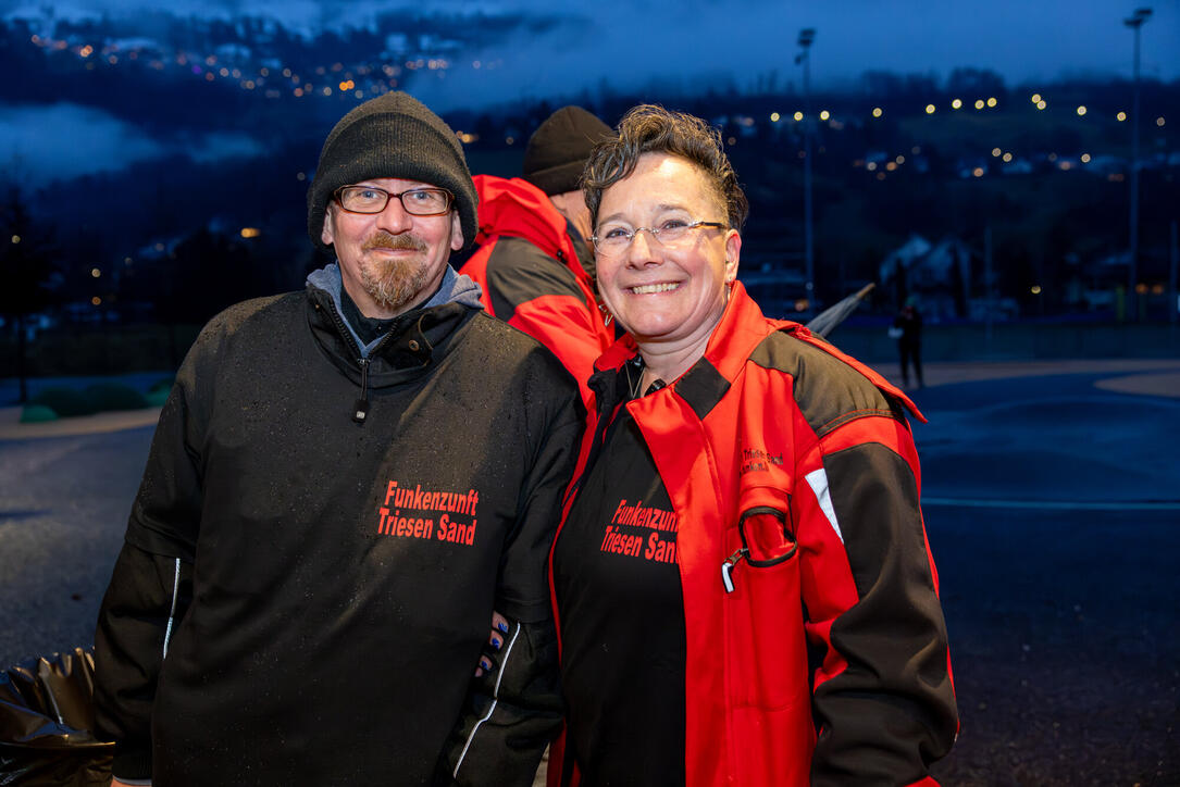 Funken Triesen mit Fackelumzug