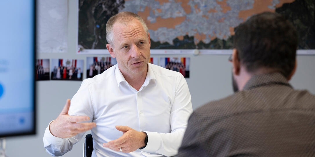 Interview mit Vorsteher Christoph Beck zum Thema «Ferienhaussteuer»