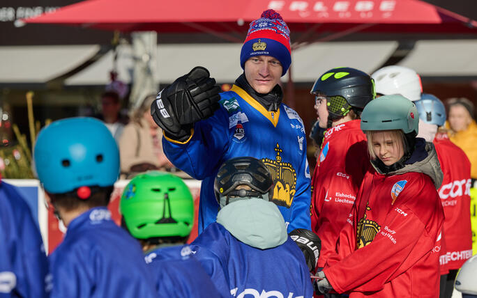 Eishockey-Schnupperkurs in Vaduz