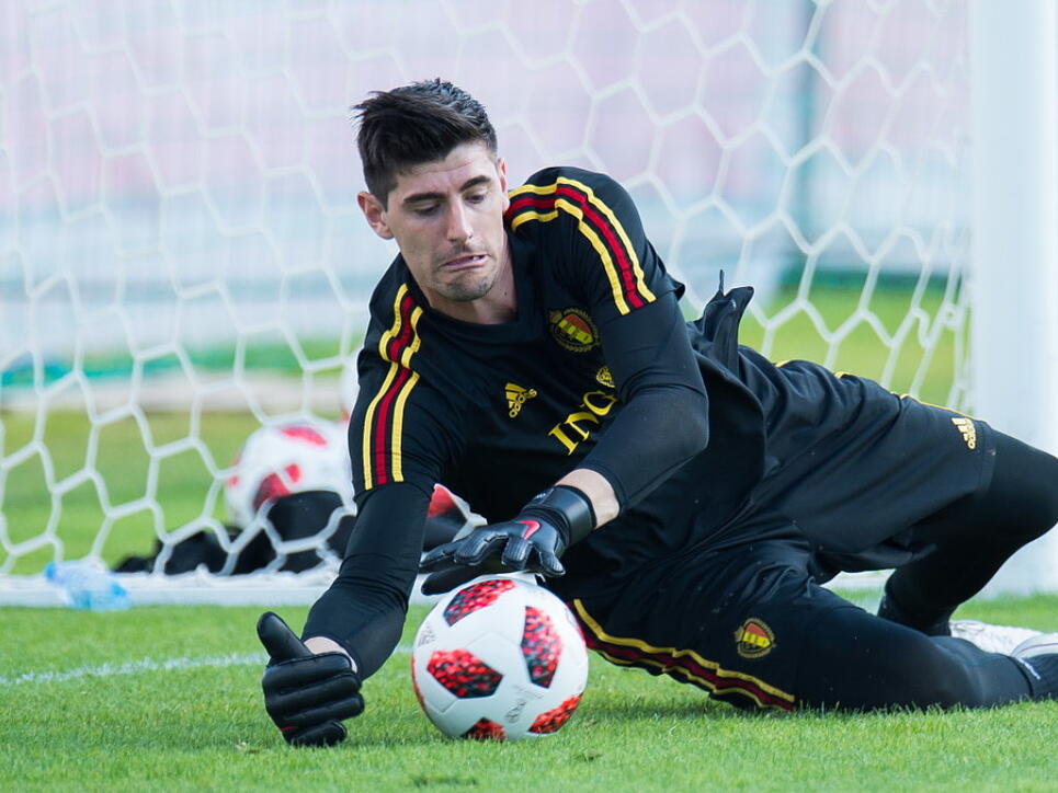 Torh&uuml;ter Thibaut Courtois steht in Zukunft f&uuml;r Real Madrid zwischen den Pfosten