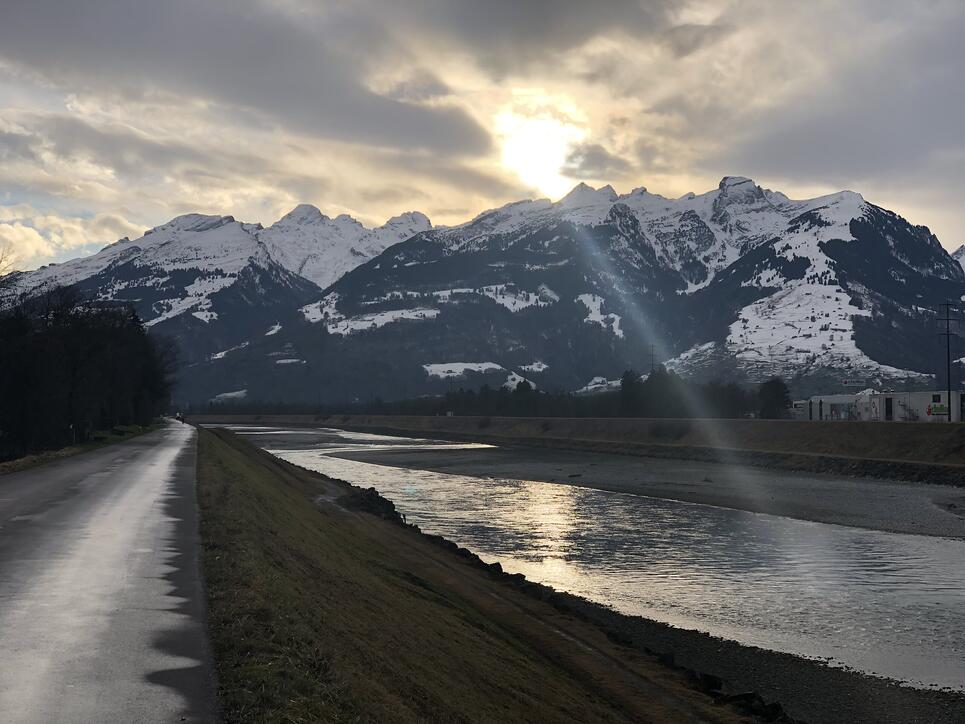 Radrunde Triesen-Eschen-retour