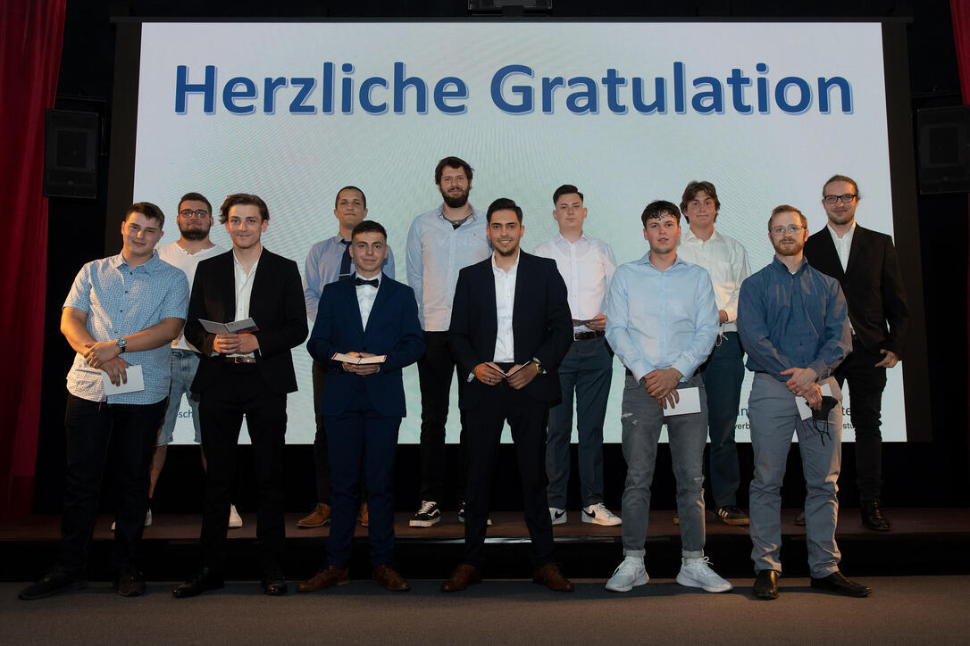 Lehrabschlussfeier der Wirtschaftskammer Liechtenstein