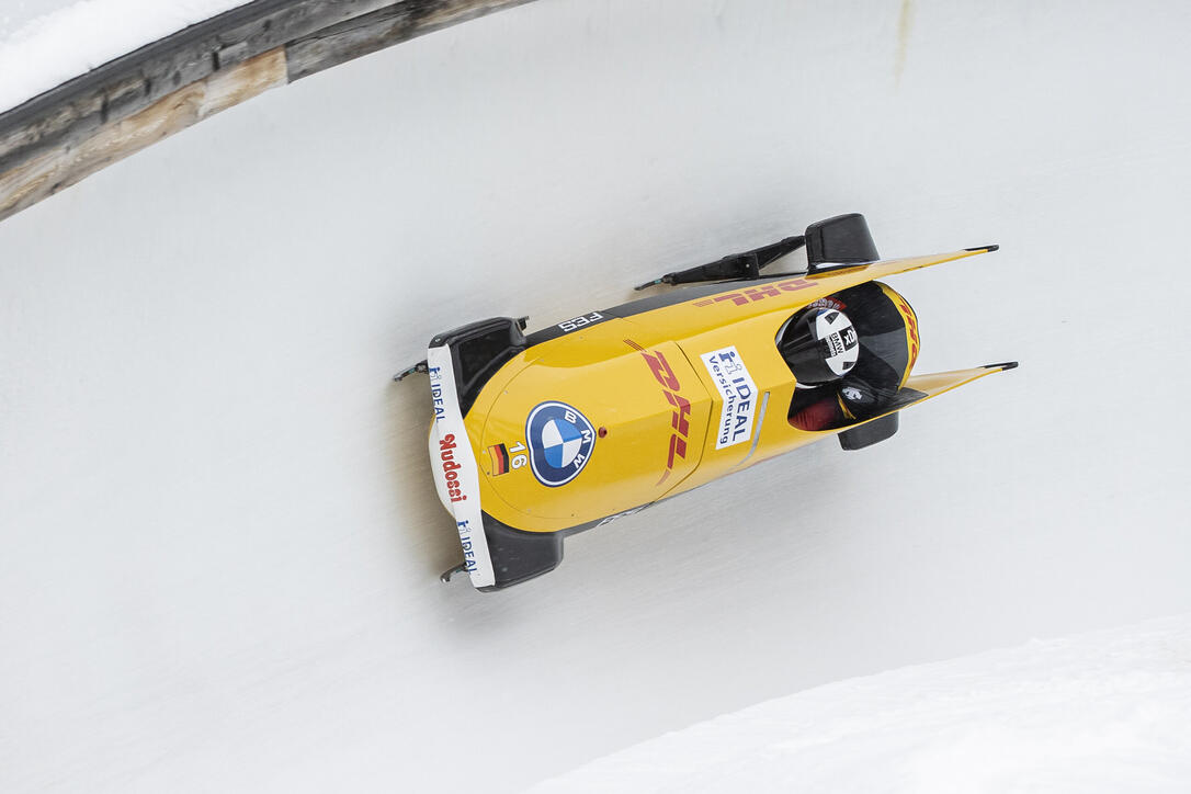 Junioren-WM 2er Bob in St. Moritz