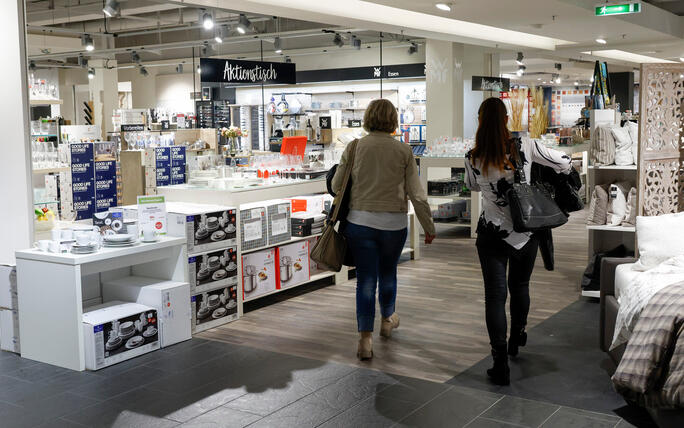 Delta Möbel Hausmesse, Haag, St. Gallen, Schweiz