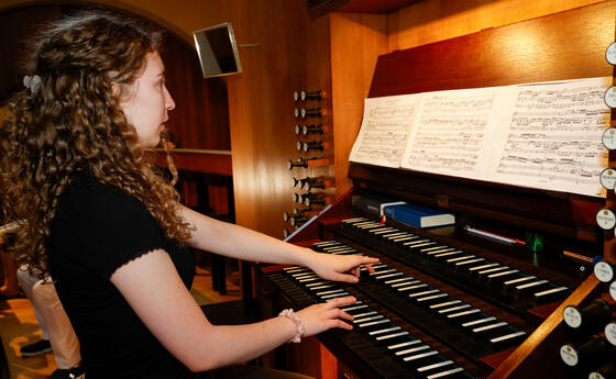 Internationale Meisterkurse: Schlusskonzert Orgel, Pfarrkirche St. Laurentius, Schaan.