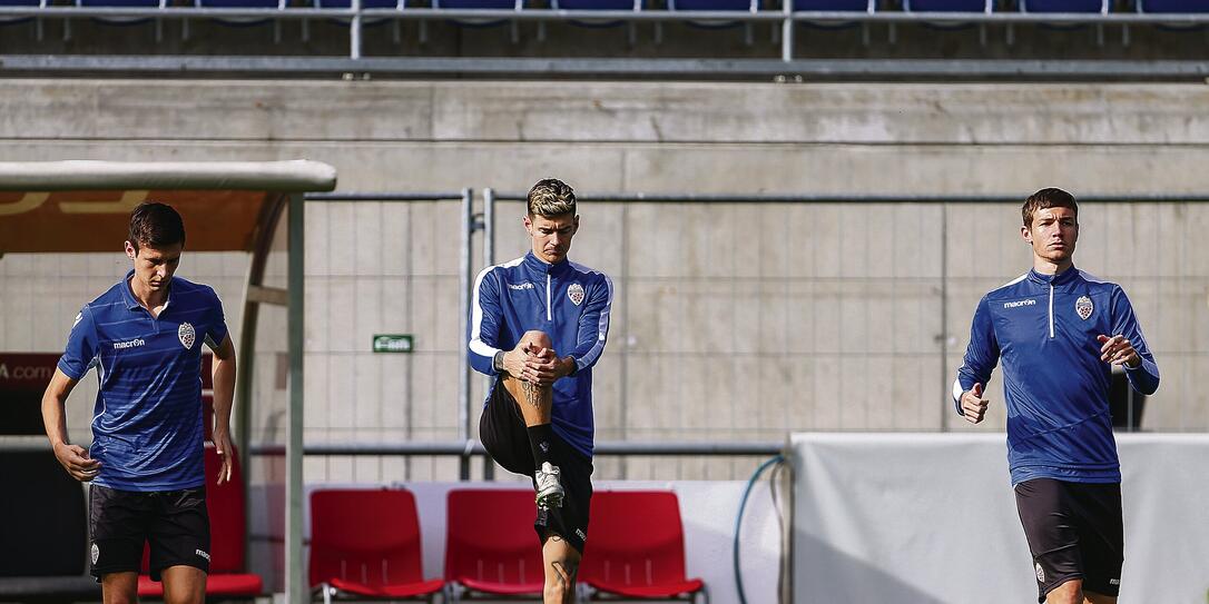 Fussball UEFA EM Europa Qualifikation Liechtenstein Training