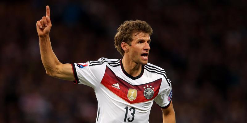 Thomas Müller traf zweimal gegen Tschechien Thomas Müller traf zweimal gegen Tschechien