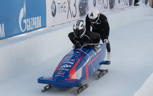 Bobteam Martin Kranz und Ozan Bektas