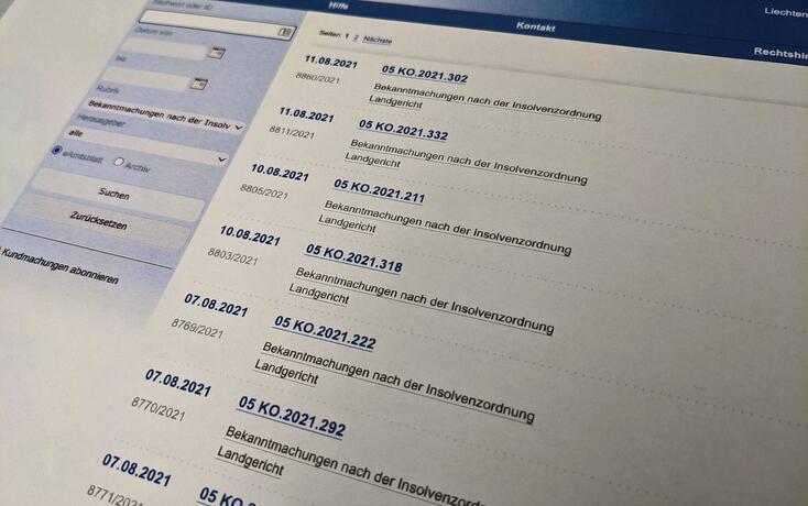 Insolvenzerfahren