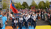 Liechtensteiner Delegation bei der Gymnaestrada 2023 in Amsterdam
