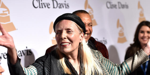 Joni Mitchell bei einer Gala im Februar dieses Jahres