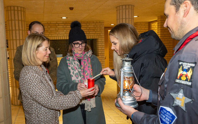 Friedenslicht 2025 in Liechtenstein (17.12.2025)