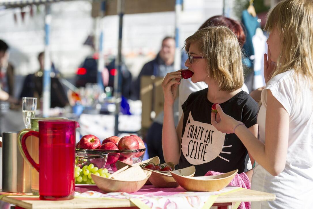 Frühlingsfest und Koffermarkt, Eschen
