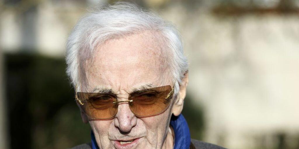 Der französische Chasonnier Charles Aznavour ist am 1. Oktober im Alter von 94 Jahren verstorben. (Archiv)