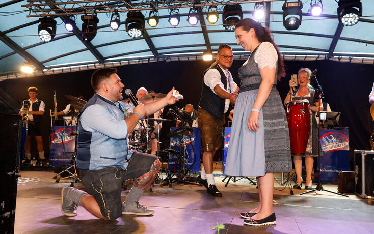 Auftakt zum 77. Verbandsmusikfest mit dem Bayerischen Abend in Vaduz