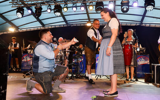 Auftakt zum 77. Verbandsmusikfest mit dem Bayerischen Abend in Vaduz