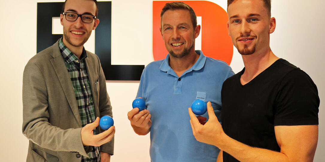 Tobias Lampert, Philipp Patsch und Sandro Wolfinger (v.l.). Tobias Lampert, Philipp Patsch und Sandro Wolfinger (v.l.).