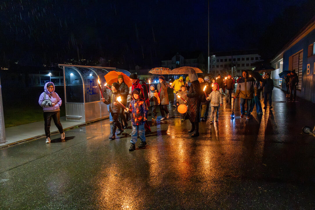 Funken Triesen mit Fackelumzug