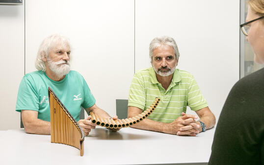35 Jahre Panflötenchor Interview Vaduz 160809