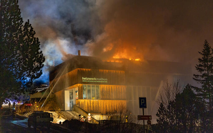 Brand Heizwerk Malbun (16.12.2025)